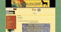 Desktop Screenshot of blog.woodenhorsearts.com